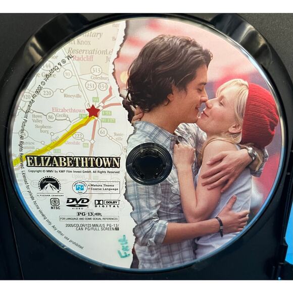 Elizabethtown (DVD, 2005) Full Screen Edition – Orlando Bloom & Kirsten Dunst - Picture 5 of 6